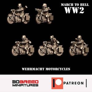 WW2 PATREON GER MOTORCYCLES